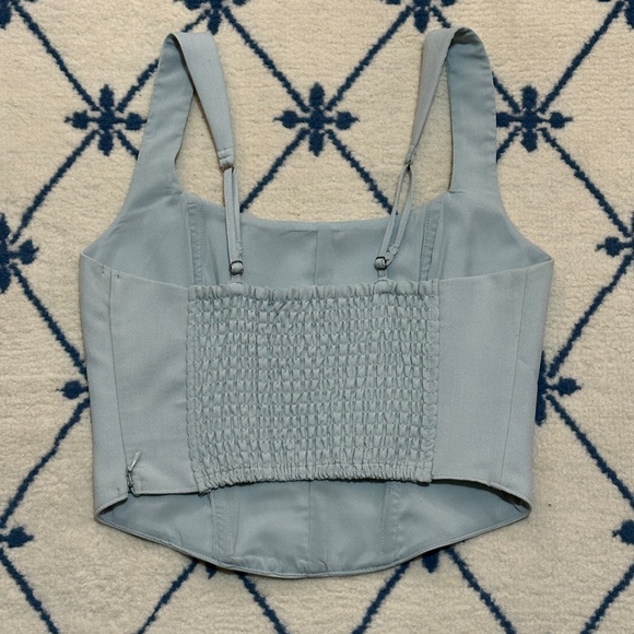 Abercrombie & Fitch Corset Top - Green - Picture 2 of 5